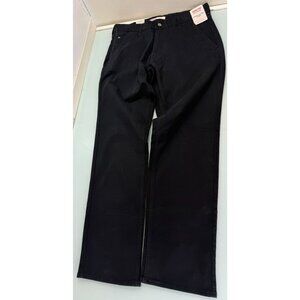 New Signature Levi Strauss Athletic Hybrid Chino Pants Men 32X32 Black Jeans NWT